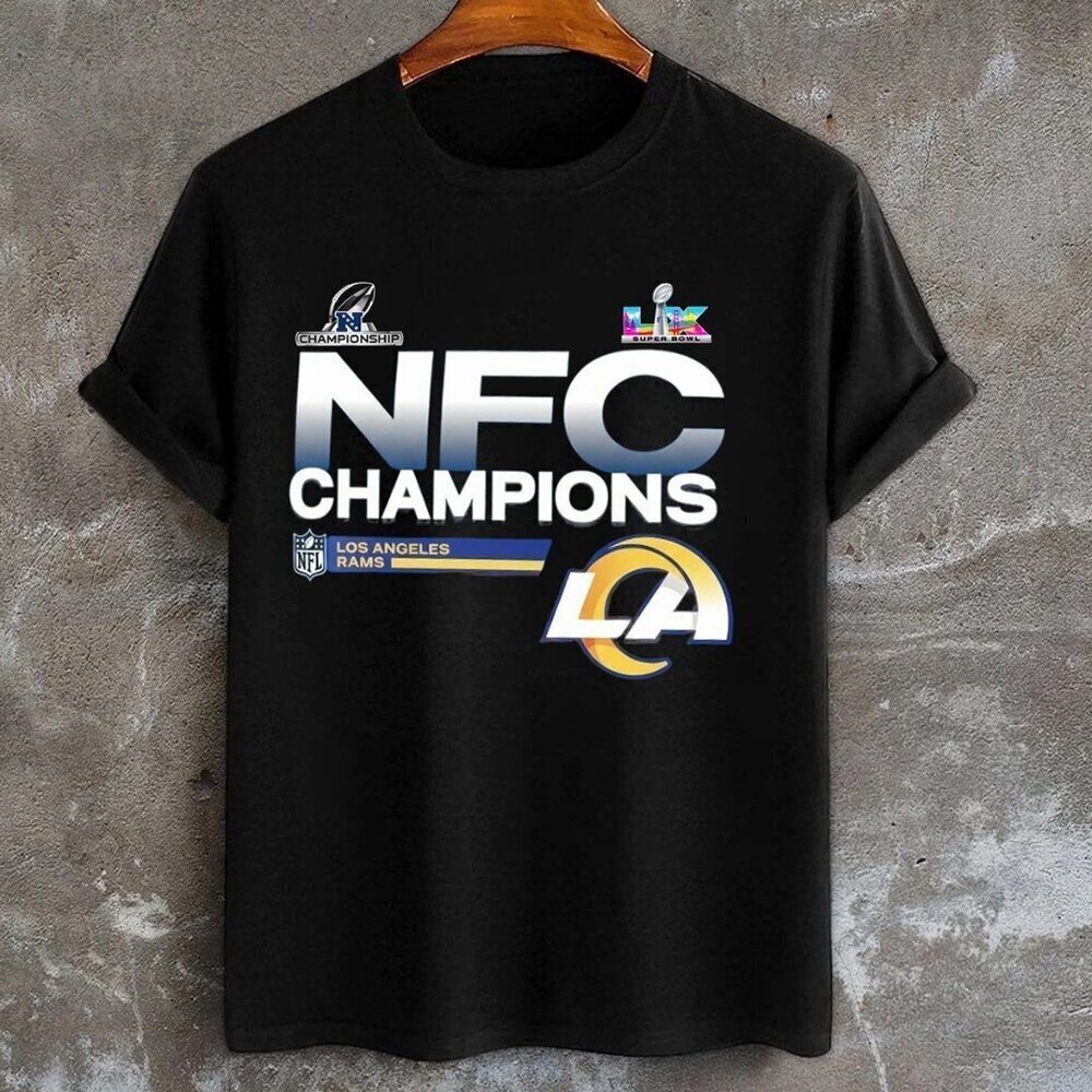 Los Angeles Rams 2025 2026 NFC Champions TShirt 152
